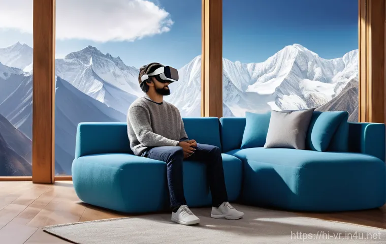 가상현실 미디어 - **Prompt 1: Immersive Learning in a Virtual Classroom**
    A group of diverse teenagers, all fully ...