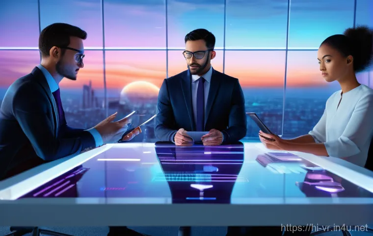 가상현실 미디어 - **Prompt 2: Virtual Escape to the Himalayas from a Cozy Home**
    A young adult, fully dressed in c...