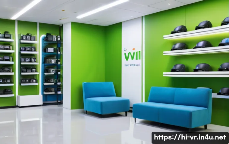 VR 스튜디오 운영 - A modern virtual reality studio interior designed for Hindi-speaking users, featuring high-quality V...